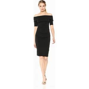 Trina Turk off the shoulder sweater dress(A352)